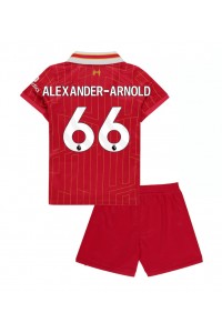 Liverpool Alexander-Arnold #66 Babytruitje Thuis tenue Kind 2024-25 Korte Mouw (+ Korte broeken)